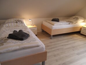 2 Schlafzimmer, WLAN, Bettwäsche