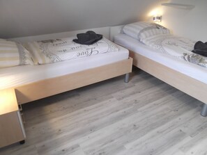2 slaapkamers, wifi, beddengoed