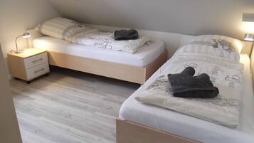 2 slaapkamers, wifi, beddengoed