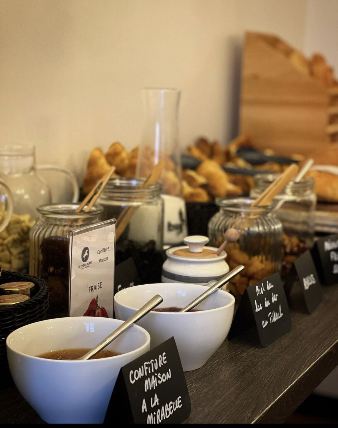 Daily buffet breakfast (EUR 15 per person)