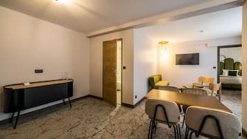 Appartement Standard, 1 très grand lit, non-fumeurs, coin cuisine (with Sofabed) | Literie de qualité supérieure, surmatelas, ameublement personnalisé