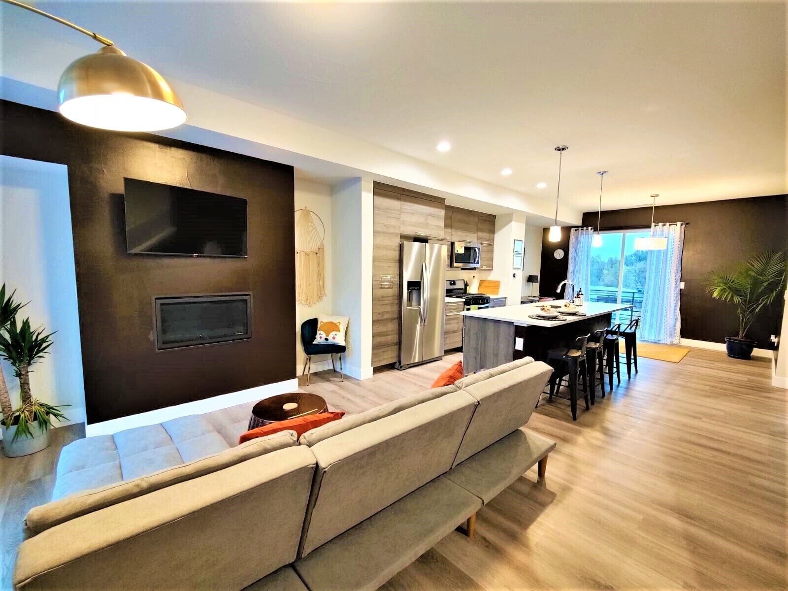 Prime Location! Spacious NEW Townhome w/ Fireplace