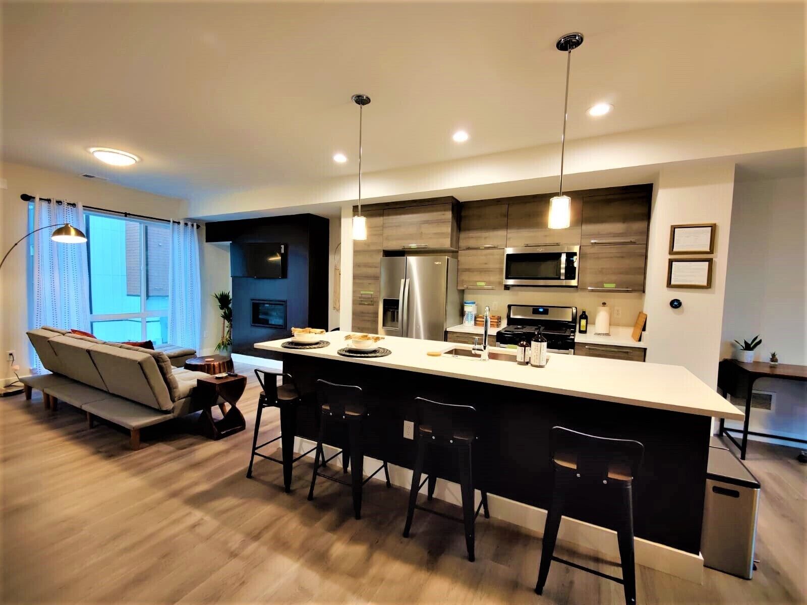 Prime Location! Spacious NEW Townhome w/ Fireplace