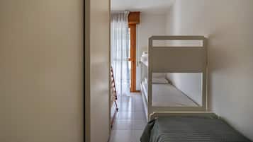 2 habitaciones y ropa de cama