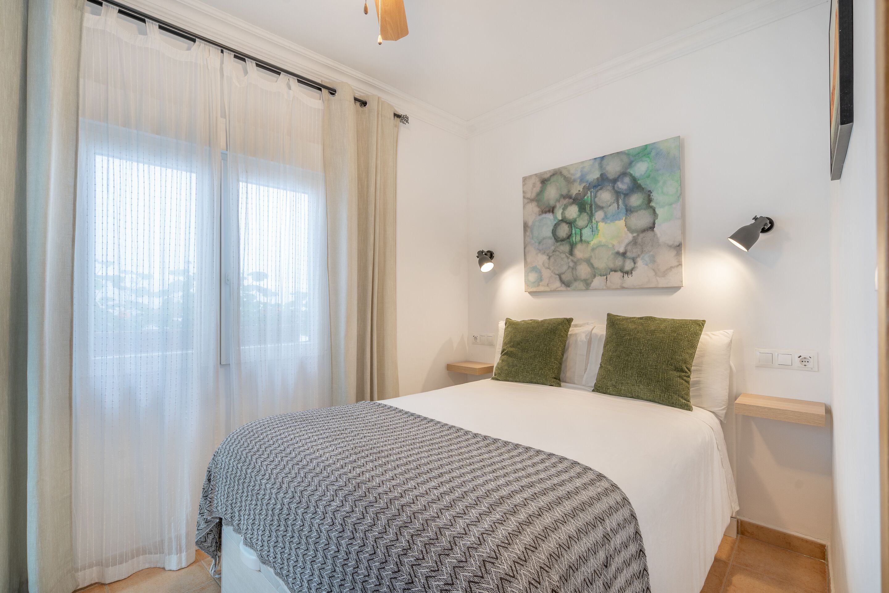 Habitación estándar doble, baño privado, vistas a la ciudad (Habitación 6)