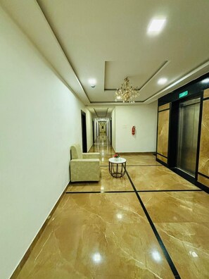 Interior entrance