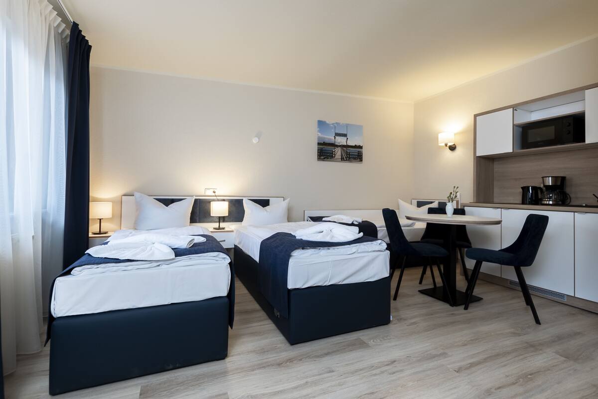Wifi gratis y ropa de cama