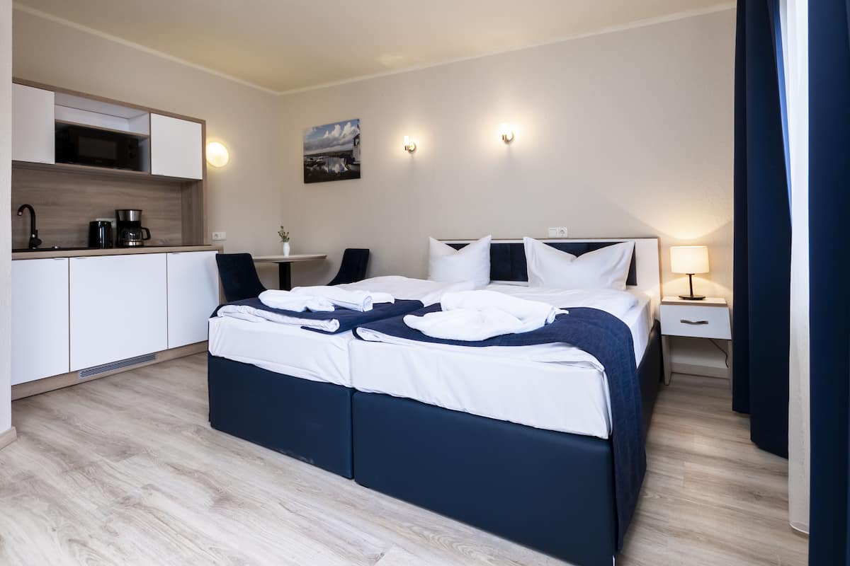 Wifi gratis y ropa de cama