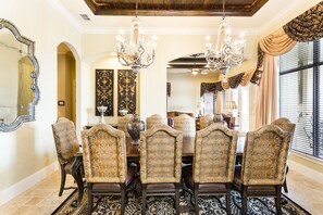 Dining - Last Minute Disney Getaway! Private Pool, Hot Tub & Game Room. Book Now! #1061 (Kissimmee)