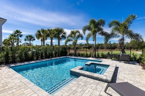 A heated pool - Last Minute Disney! Private Pool, Hot Tub, Game Room & Themed Bedrooms. Book Now! #56173 (Orlando)