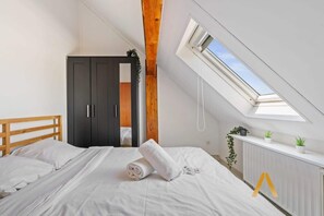 1 soveværelse, skrivebord, strygejern/strygebræt, Wi-Fi