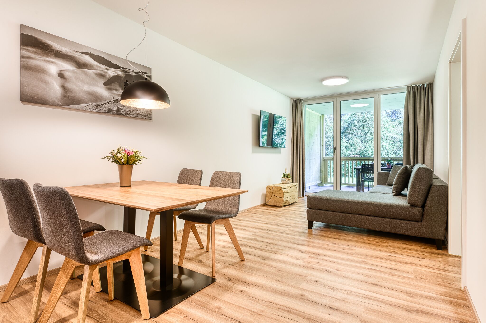 Appartement, 1 chambre | Coin séjour