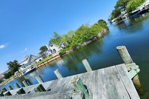 Marina - Canal-front home with fast WiFi, central ac, and private dock (Ocean City)