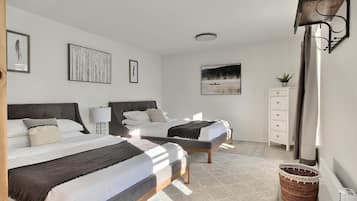 2 chambres, fer et planche Ă repasser, Wi-Fi, draps fournis