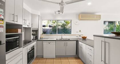 Wait-a-While: Family-Friendly Beach Retreat with Heated Pool, Rainforest Views & Steps to Clifton Beach