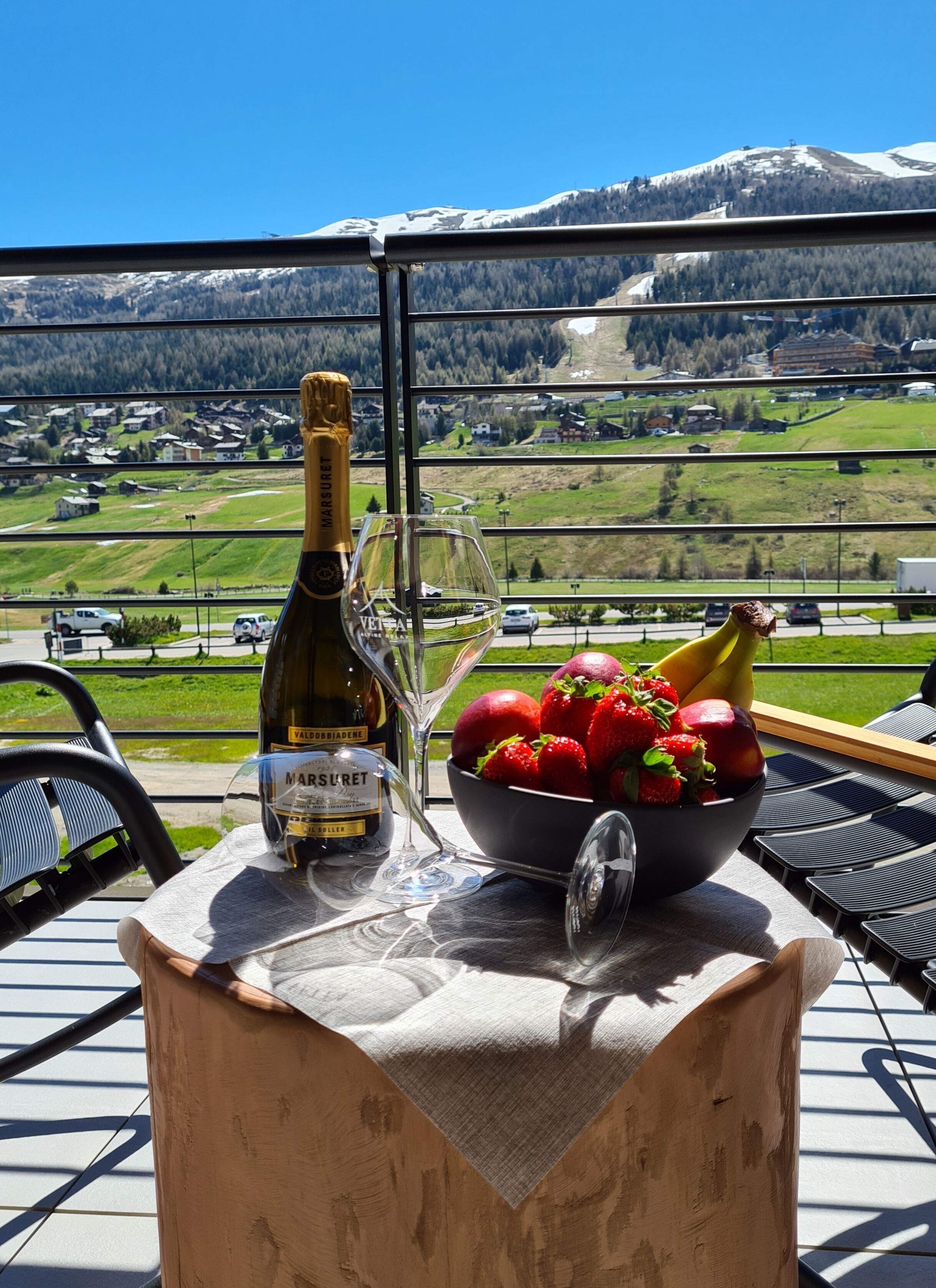 Vue depuis le balcon