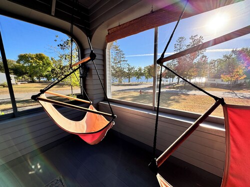 Stately home by Spirit Lake in Menahga