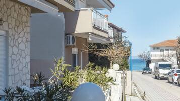 Fassade der Unterkunft