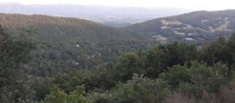 large villa in lovely wooded area.
