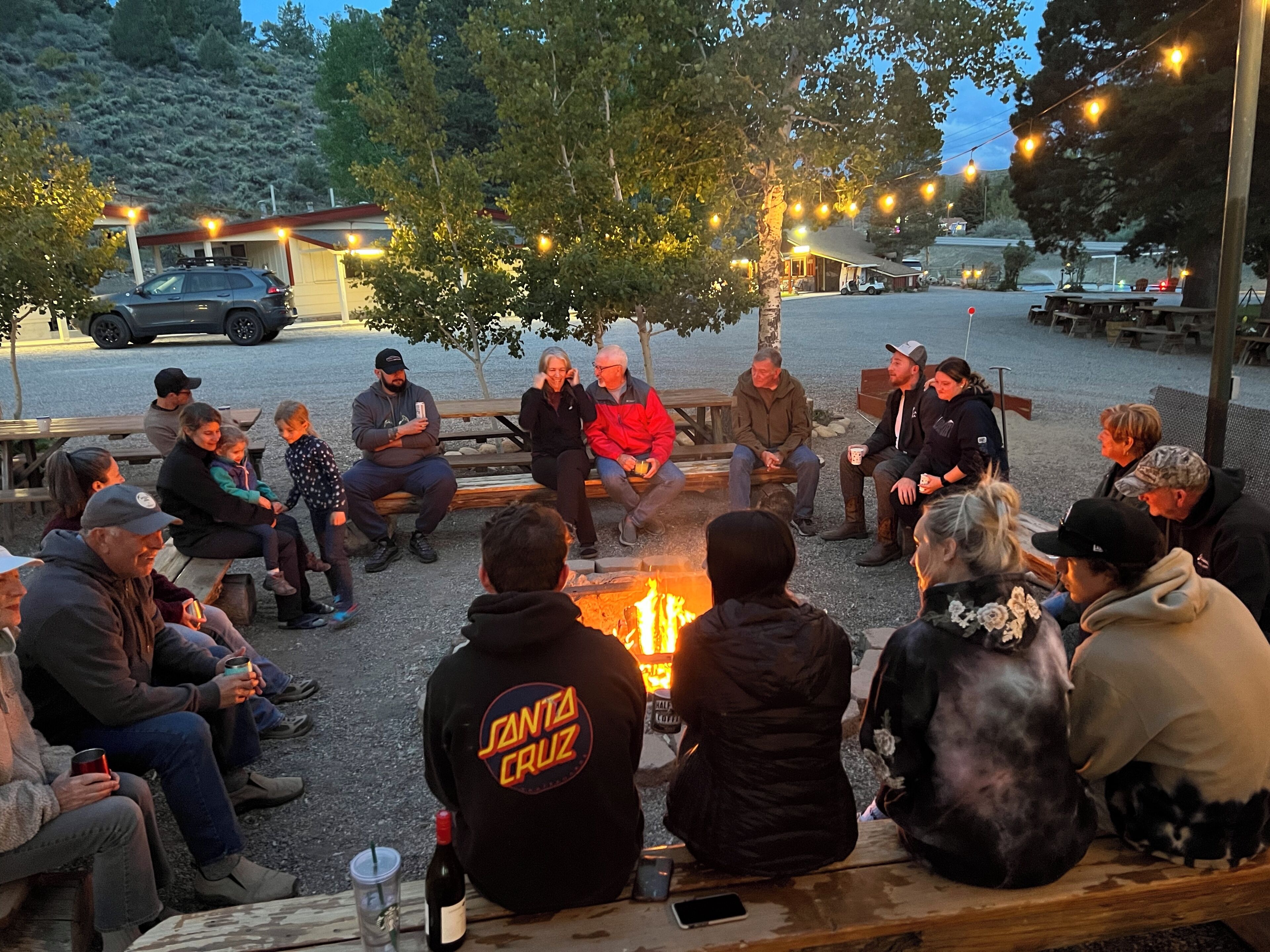 Aire de pique-nique/barbecue