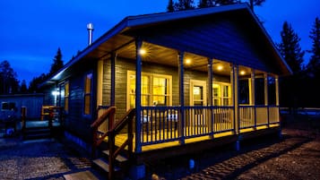 Front of property – evening/night