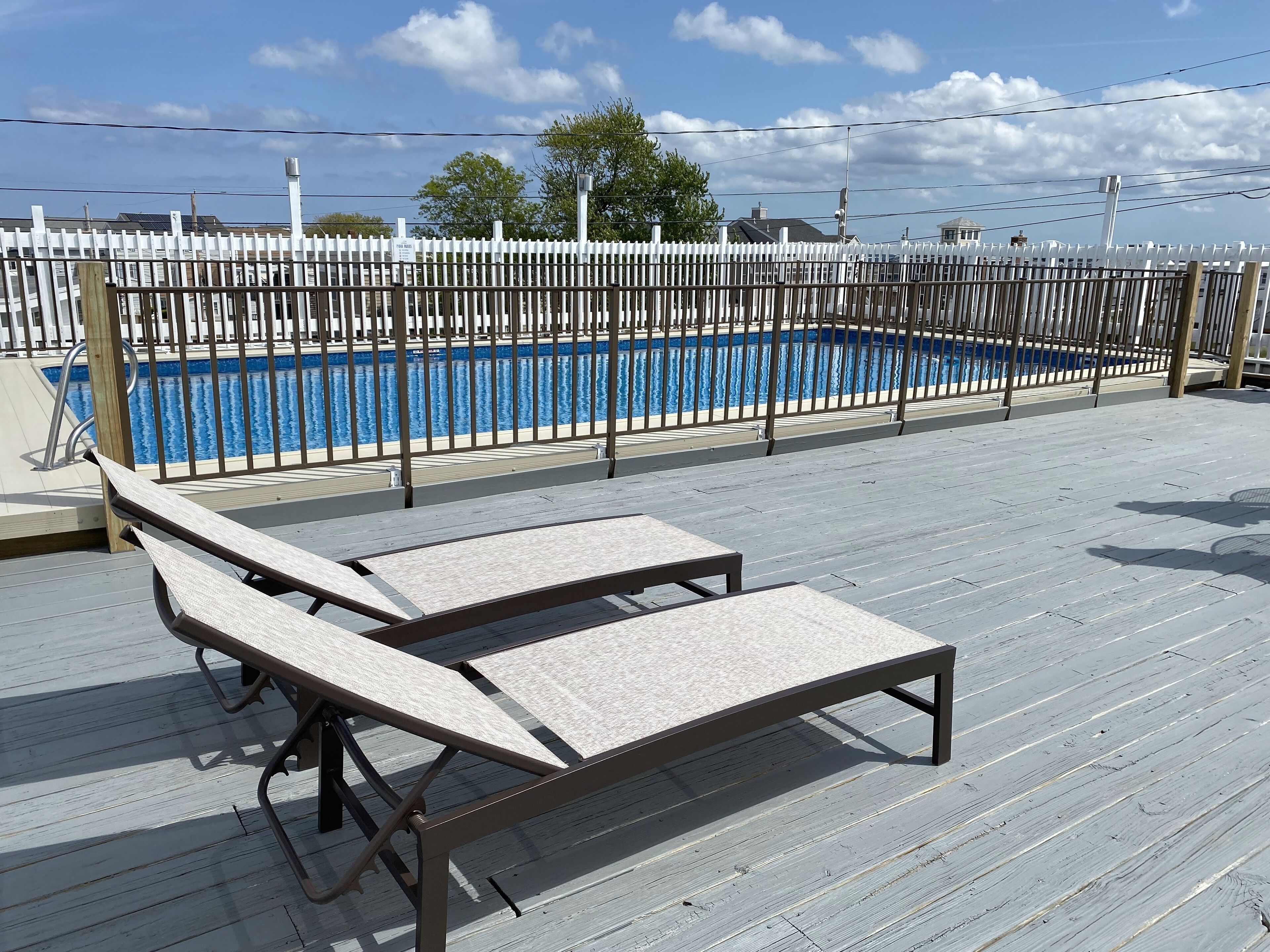 Seasonal outdoor pool