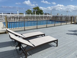 Seasonal outdoor pool