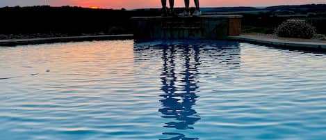 Außenpool, beheizter Pool