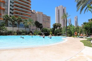 Indoor pool, outdoor pool