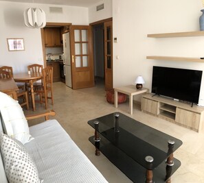 Smart TV, DVD player, table tennis
