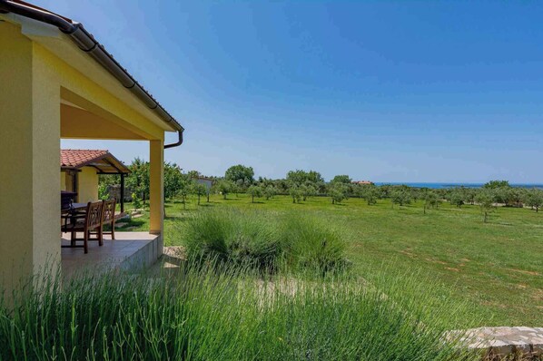 Terrace/patio - Holiday home with air conditioning (Vodnjan)