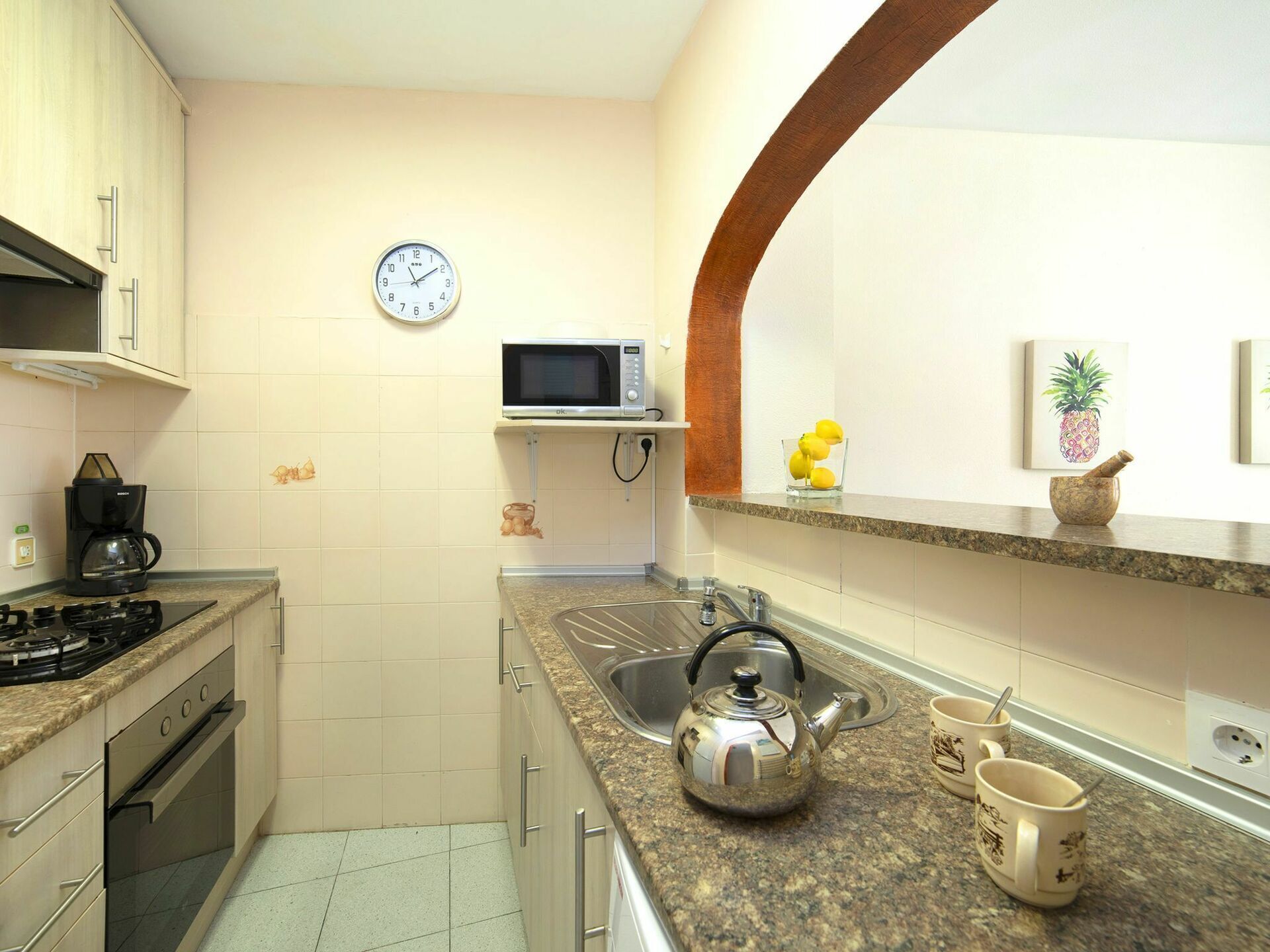 Nice apartment for 4 guests with WIFI, A/C, pool, TV, terrace and parking