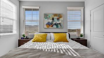 1 多间卧室、办公桌、熨斗/熨衣板、免费 WiFi