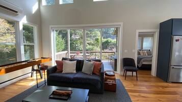 Télévision, cheminée, livres, imprimantes