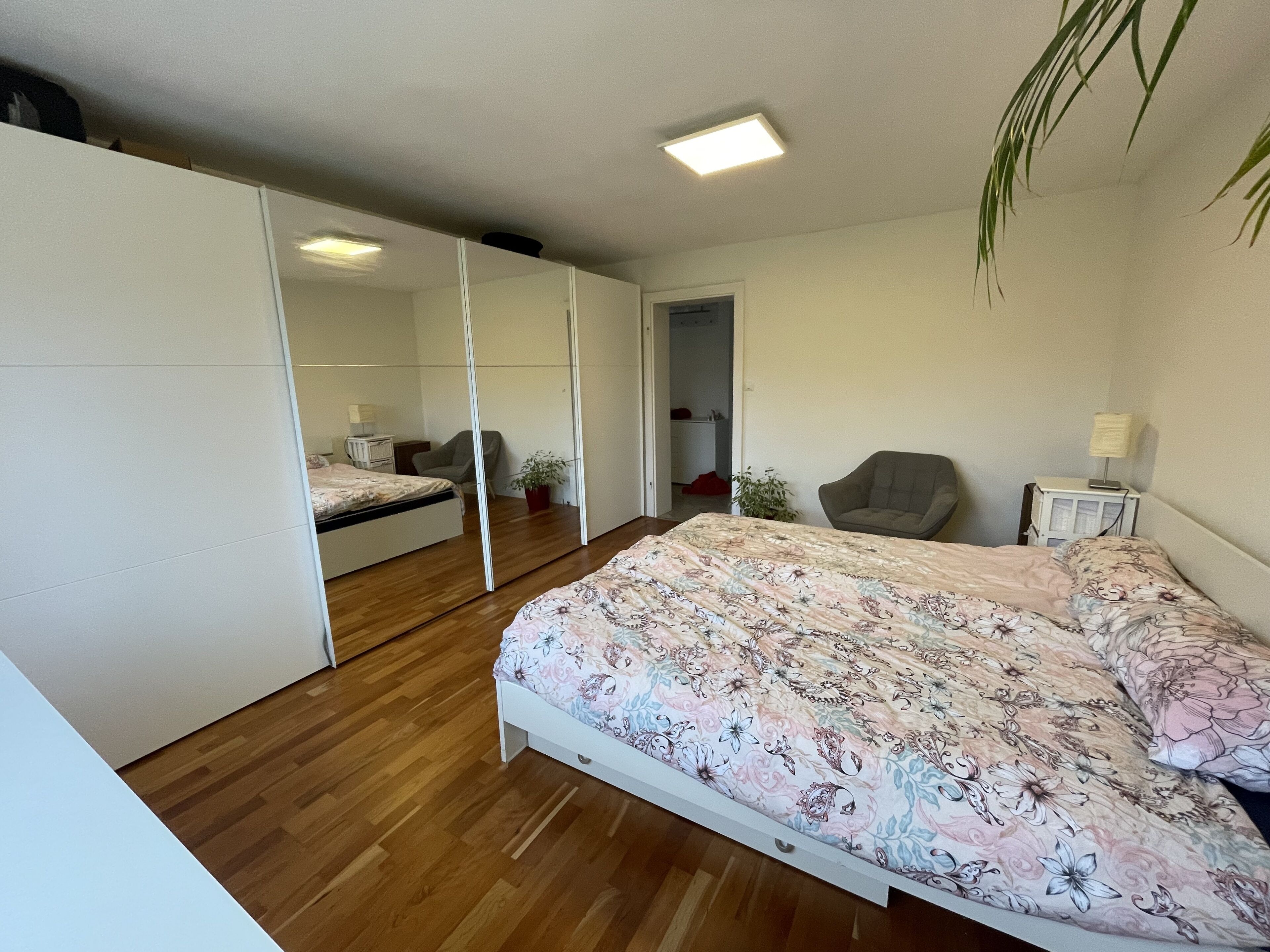 Cozy 3 room apartment with a terrace in the countryside