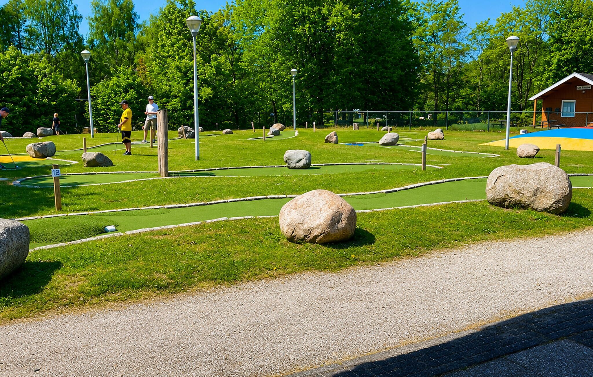 Overnattingsstedets uteområder