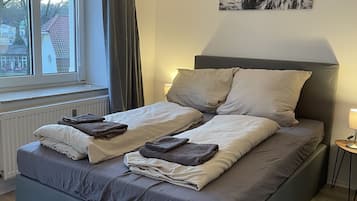 1 Schlafzimmer, kostenloses WLAN, Bettwäsche