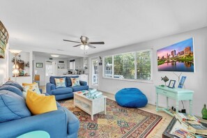 Condo, 2 Bedrooms | Living area - Mermaid Tale 2 Bedroom Condo by RedAwning (Bradenton Beach)
