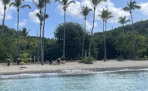 Beach nearby, beach towels