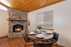 Dining - The Outer Rim | Fireplace · Near Slopes (Big Bear Lake)