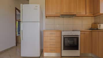 Family Apartment | Private kitchen | Mini-fridge, stovetop, cookware/dishes/utensils