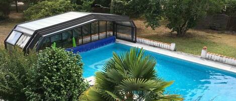 Indoor pool, outdoor pool