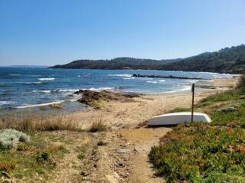 HAVRE DE PAIX AU GAOU BENAT-Domaine privé & plage à pied