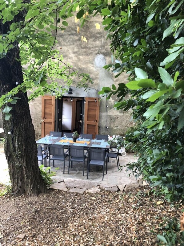 Restauration en plein air