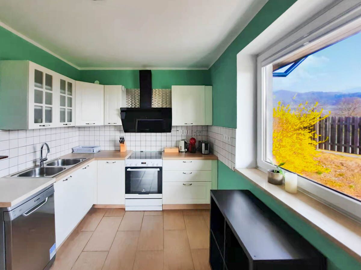 Kühlschrank, Ofen, Herdplatte, Geschirrspüler