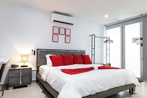 1 soverom, strykejern/-brett, wi-fi og sengetøy