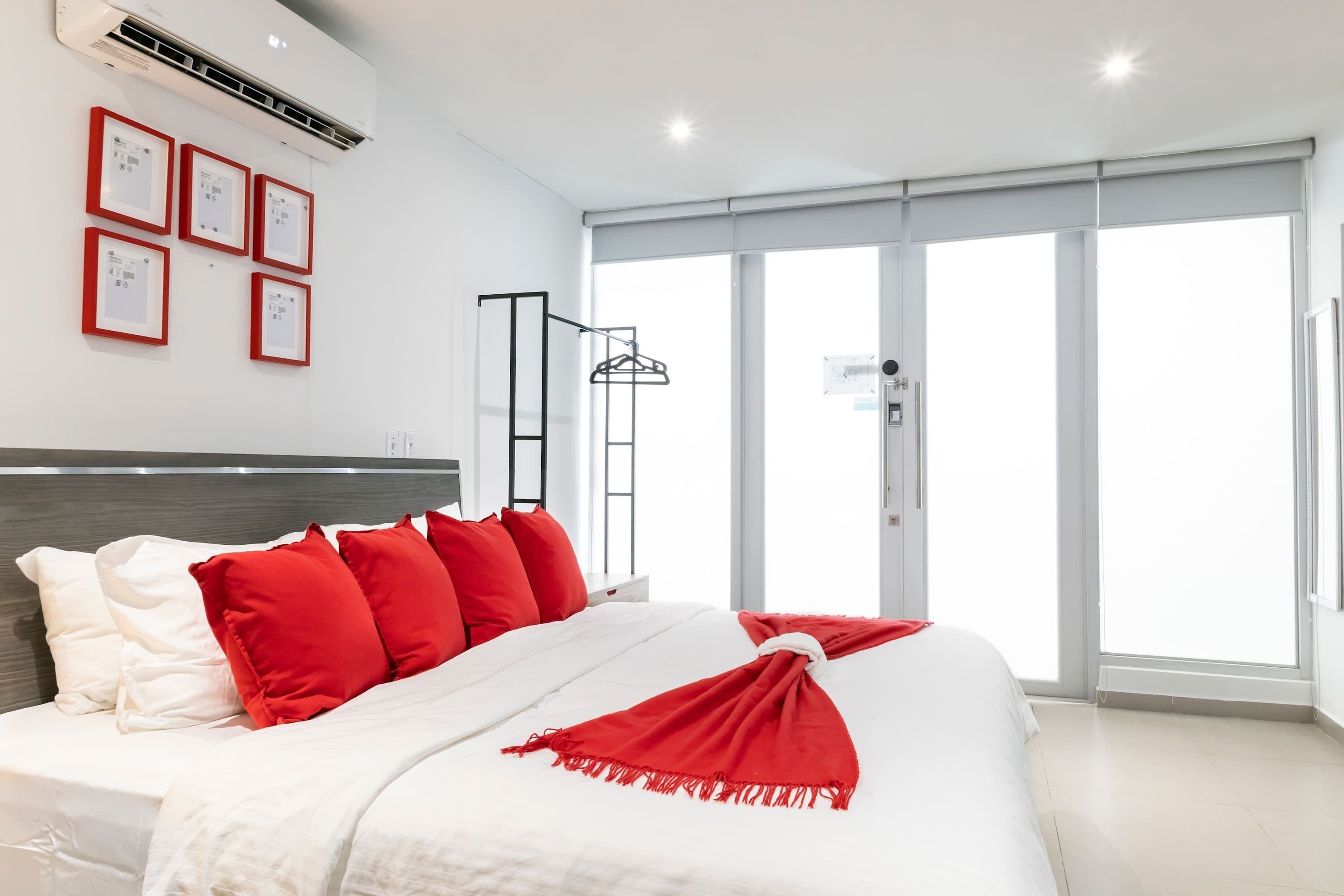 1 makuuhuone, silitysrauta/-lauta, Wi-Fi, vuodevaatteet