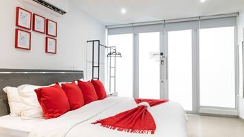 1 makuuhuone, silitysrauta/-lauta, Wi-Fi, vuodevaatteet