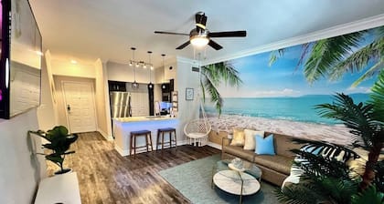 Island Breeze🌴 - 1BR/ Medical Center/ NRG/Galleria