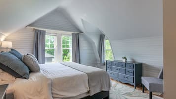 5 bedrooms, iron/ironing board, travel cot, free WiFi